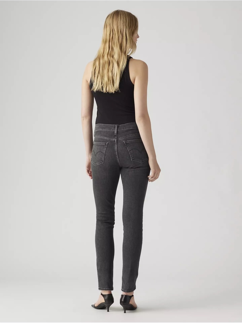 Levi's 311 Shaping Skinny Women's Jeans Bloom Black Size 26‎